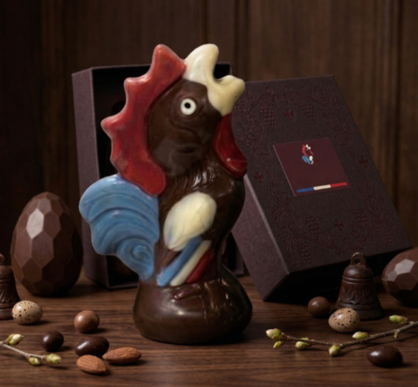Le Coq Français en Chocolat – L'emblème de la Gourmandise