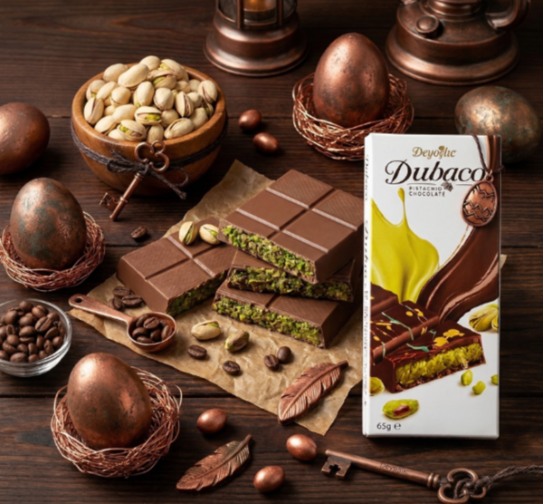 Tablette Dubaï – L'Évasion Chocolatée Pistache & Croustillant
