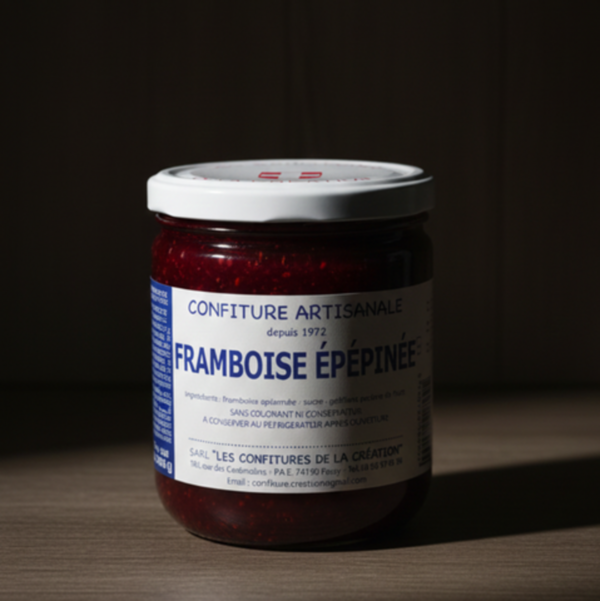 Confiture - Framboise Épépinée