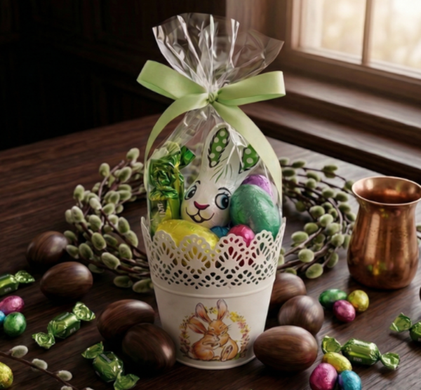 Panier Métal "Pâques pour Toi" 