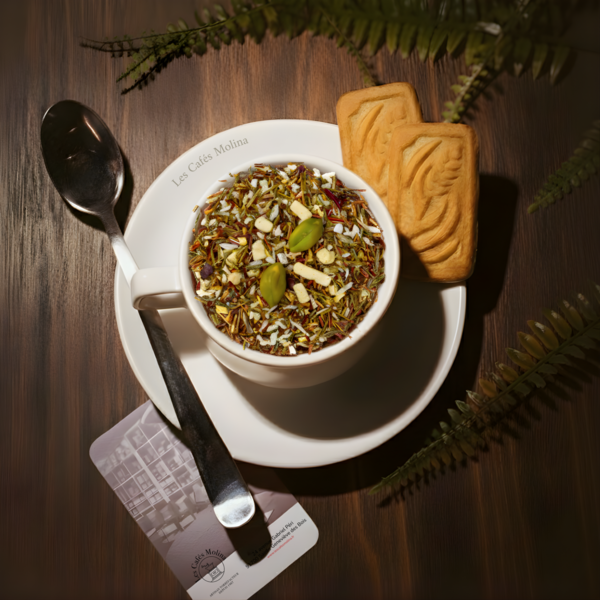 Rooibos Chocolat Blanc Pistache Vrac